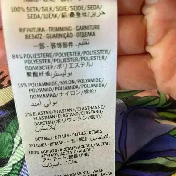 NWT Gucci Women's Black Silk Tiger Floral Print Harem Pant Trousers sz 28 - Picture 16 of 16